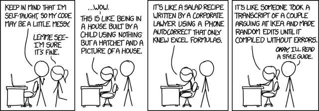 xkcd: Code quality